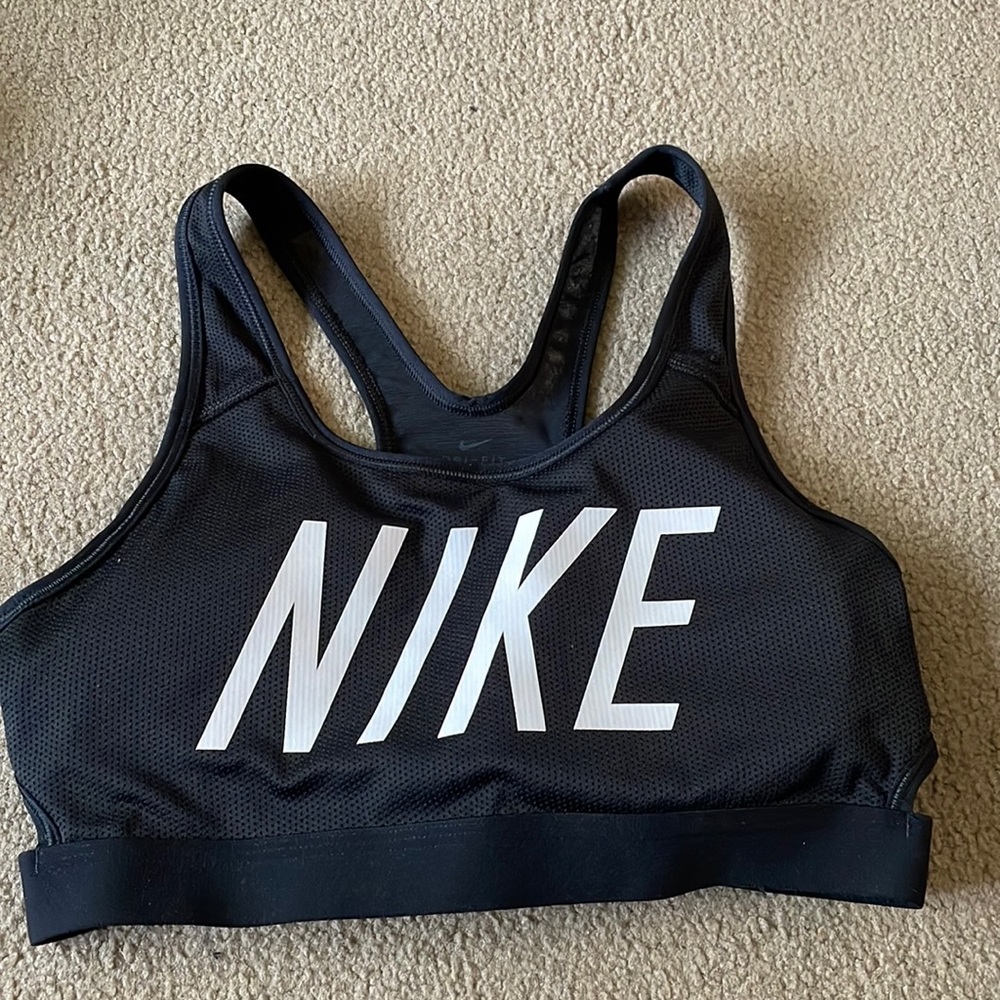Black Nike Sports Bra